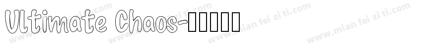 Ultimate Chaos字体转换